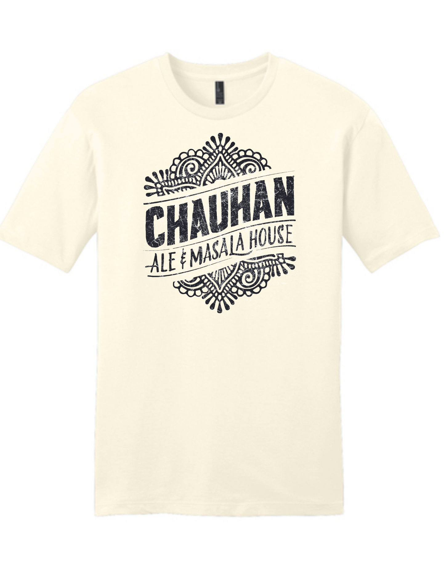 Chauhan T-shirt - Distressed logo